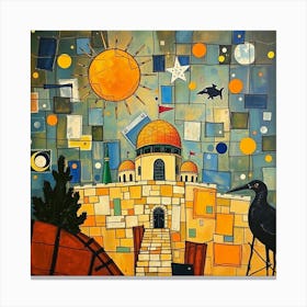 Dome Of The Rock 1 Canvas Print