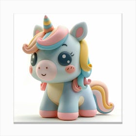 Unicorn Figurine 68 Canvas Print