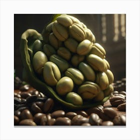 Coffee Beans 374 Canvas Print