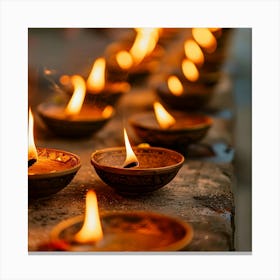 Diwali Lights 12 Canvas Print