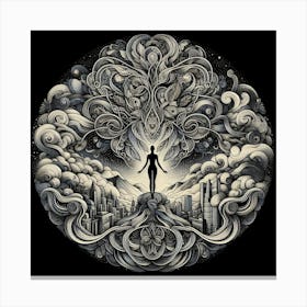 Lone Figure Canvas Print