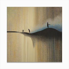 Post wave Canvas Print