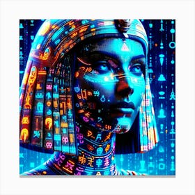 Cleopatra Portrait Artwork 109 Canvas Print