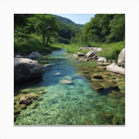 River Canvas Print