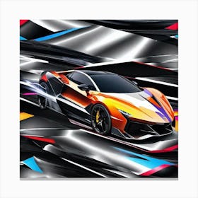 Lamborghini 48 Canvas Print