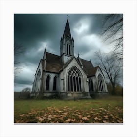 Abandoned Church Canvas Print