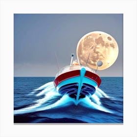 Full Moon In The Sky 30 Canvas Print