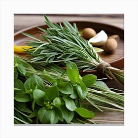 Herbs And Spices 1 Canvas Print