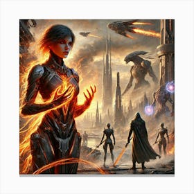 Episode 1 Flame Rekindled Canvas Print