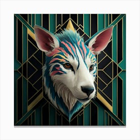 Wolf Head 1 Canvas Print