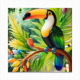 Toucan Canvas Print