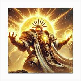 Emperor Solarrus Solar Energy Manipulation Canvas Print