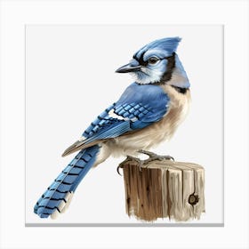 Blue Jay Canvas Print