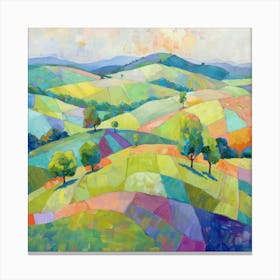 Colorful Landscape 2 Canvas Print