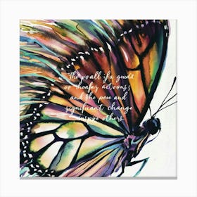 Butterfly Print 2 Canvas Print