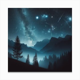 Night Sky Canvas Print