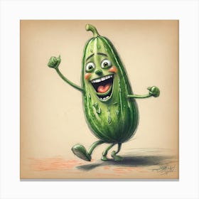 Pickle 4 Canvas Print