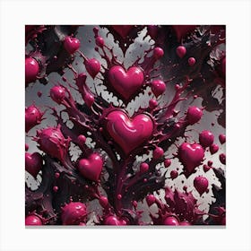 Valentine'S Day Canvas Print