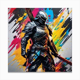 Dark Souls Warrior Canvas Print