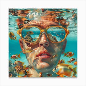 'Ocean' Canvas Print