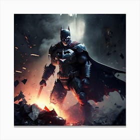 Batman Arkham Knight 2 Canvas Print