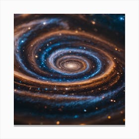 Spiral Galaxy Canvas Print