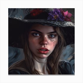 Witches Hat 2 Canvas Print
