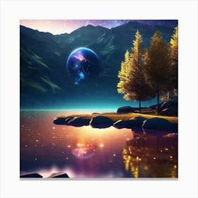 Starry Sky 2 Canvas Print