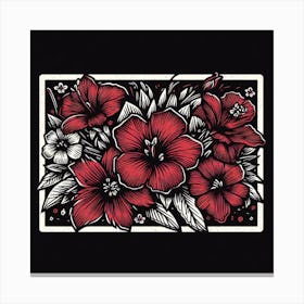 Hibiscus Canvas Print