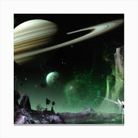 Saturn Canvas Print