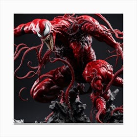 Venom in action Canvas Print