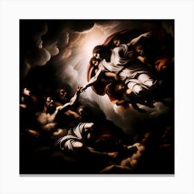 Ascension Of Jesus Canvas Print