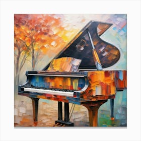 Grand Piano 6 Canvas Print