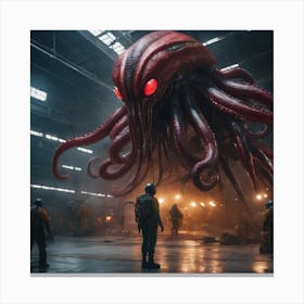 Alien Invasion Canvas Print