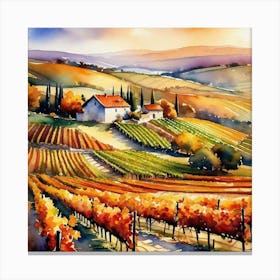 Tuscan Countryside 19 Canvas Print