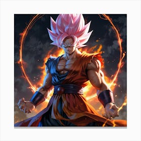 Dragon Ball Z Wallpaper 73 Canvas Print