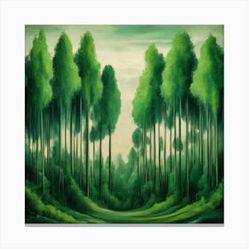 Forest Landscape 1 Canvas Print