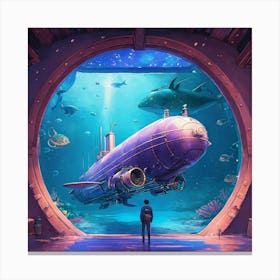 Underwater World 2 Canvas Print