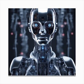 Robot Woman 2 Canvas Print