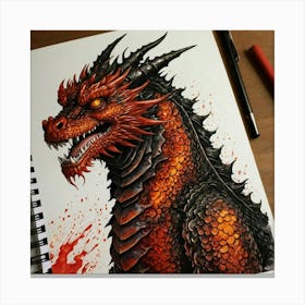 Dragon 2 Canvas Print