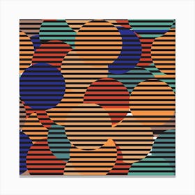 Abstract Circles Canvas Print