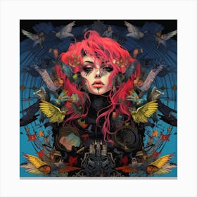 BEAUTIFUL MAYHEM Canvas Print