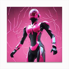 Fortnite - Pink Robot Canvas Print