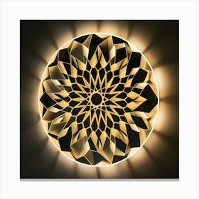 Wall Light Canvas Print