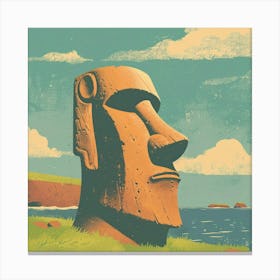 Easter Island Canvas Print