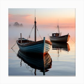 Boats Fine Art Posters By Csaba Fikker For Ai Art Depot 17 Canvas Print