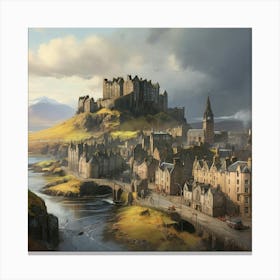 Scotland art print 2 Canvas Print