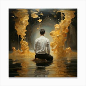 'Gold' Canvas Print