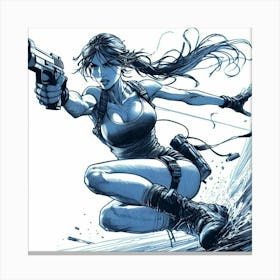 Tomb Raider Canvas Print