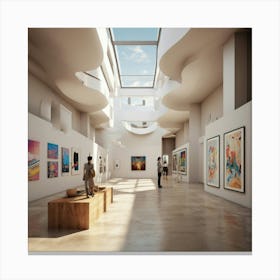 Gallery Space Canvas Print